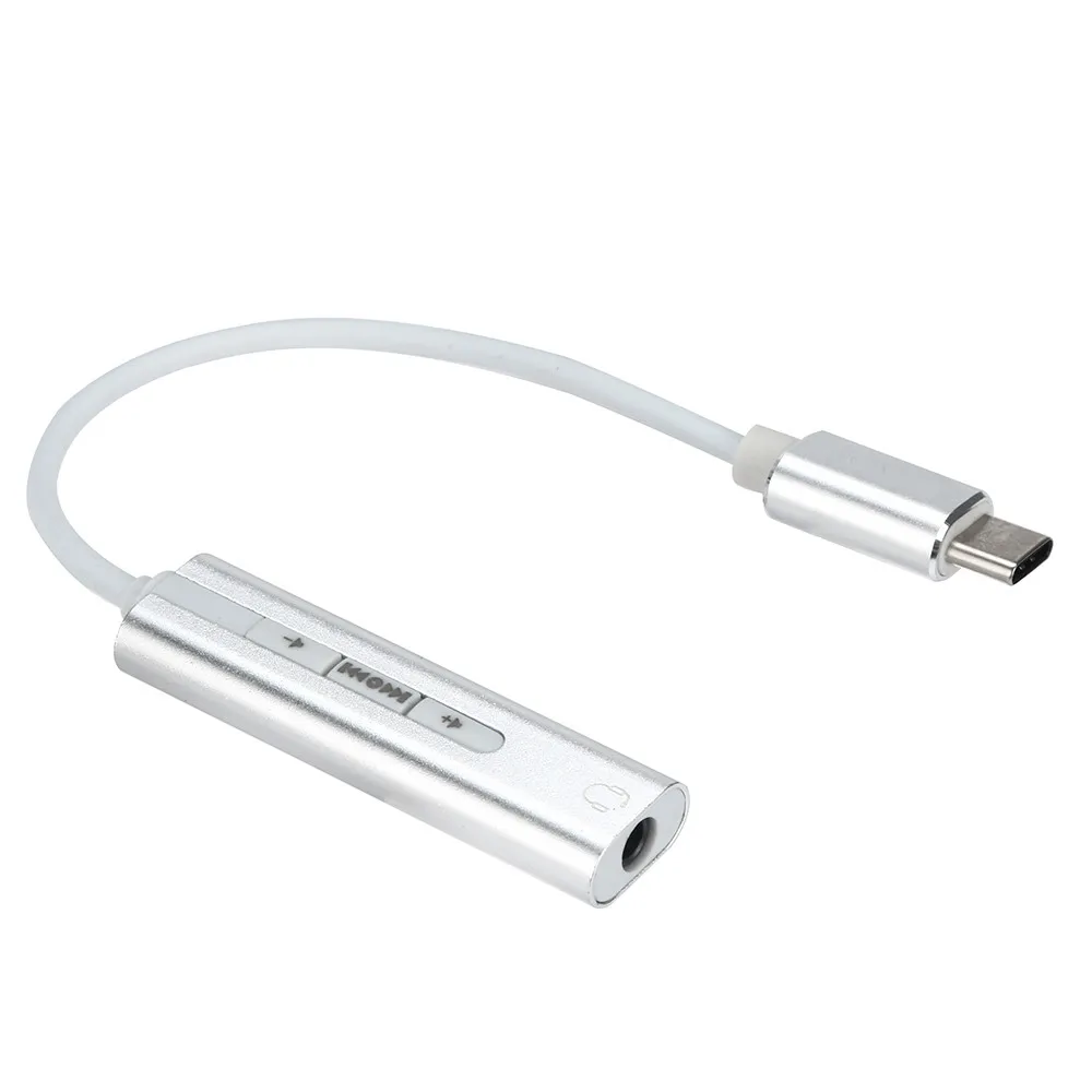 Внешний Тип C Usb звуковая карта USB C 3,5 мм аудио разъем для наушников микрофонный адаптер для телефона Android для samsung#5 ￥ - Цвет: B