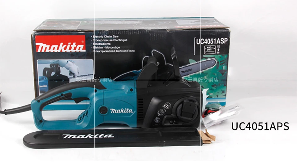 Японская цепная пила Makita, лесозаготовительная пила, бытовая, мощная, многофункциональная, Электрическая цепная пила, 16 дюймов, цепная пила, электрические пилы