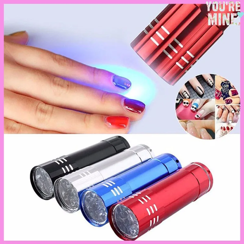 Профессиональная УФ лампа для сушки гель лака ногтей Сушилка портативный мини
