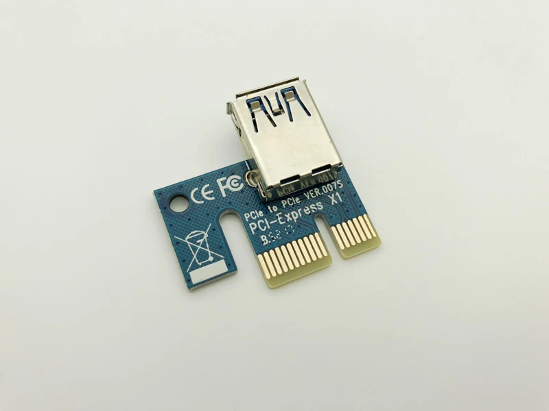 Wholesale USB 3.0 PCI-E Riser Express 1X 4x 8x 16x Extender Adapter Card SATA 15pin Male to 4pin Power Cable | Компьютеры и офис