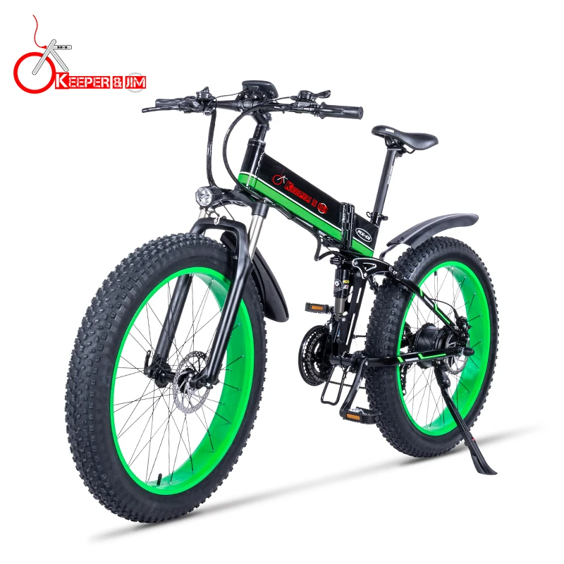 E bike1000W электрический ATV Снегоход горный велосипед электрический велосипед алюминиевый складной электрический велосипед