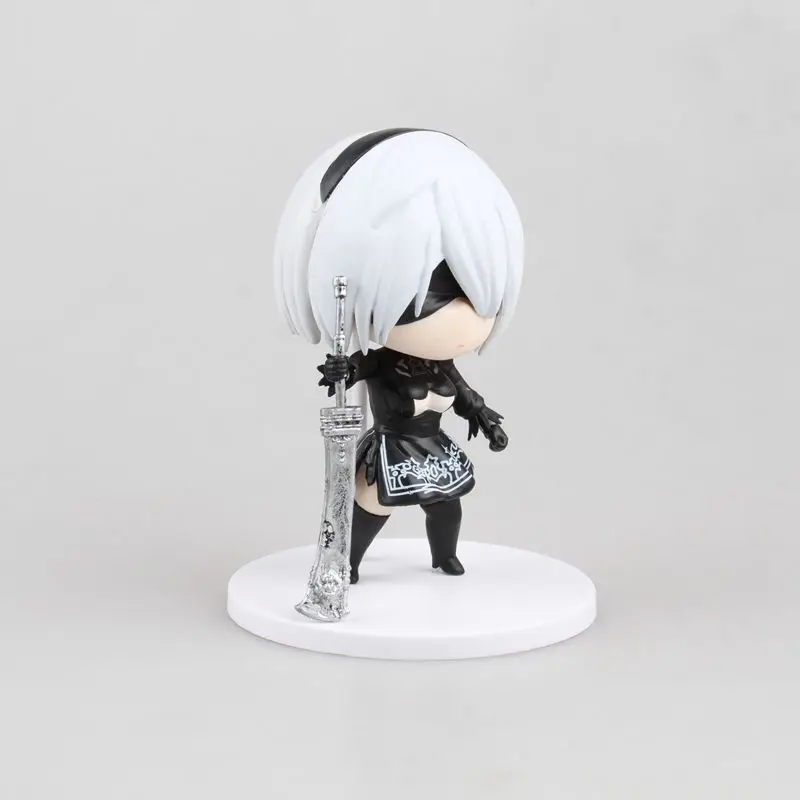 Новинка хит 10 см NieR Automata YoRHa No. 2 Тип B 2B коллекционеры Фигурки игрушки
