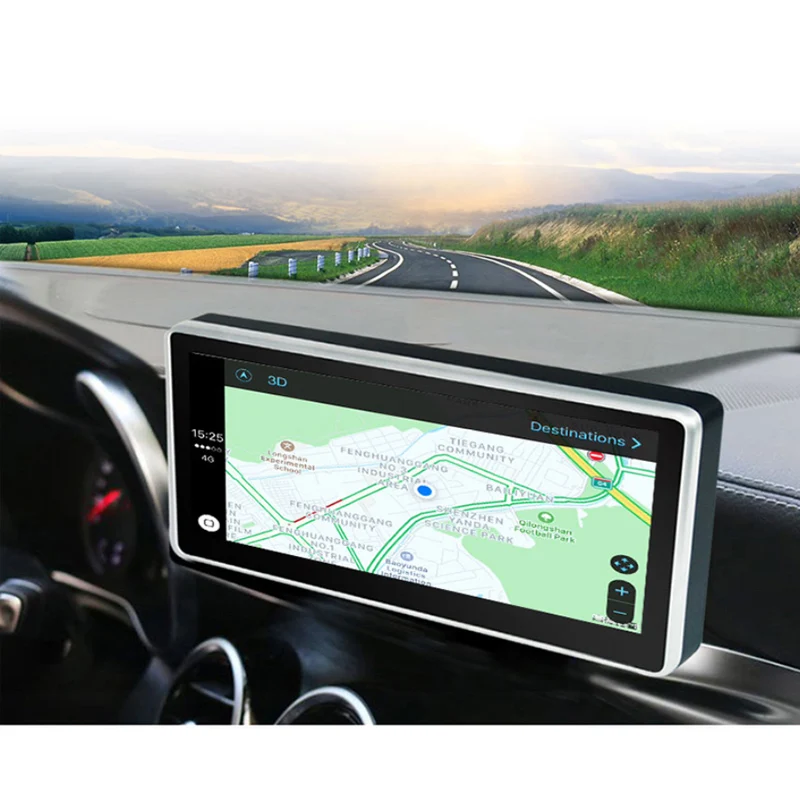 Автомобильный монитор Android 7 1 4G + 64G gps для Mercedes Benz C Class 2015 до 2017 10 25 "экран Авто