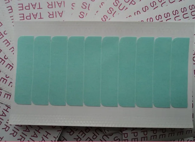 Клейкая лента CPAM для наращивания волос двухсторонний скотч человеческих remy