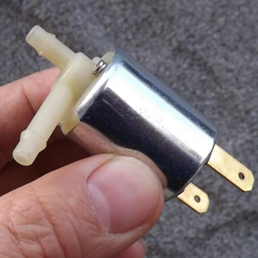free shippimh Mini Micro DC12V Electric Solenoid Valve Gas Air Water Normally Closed OD 5mm Plastic | Обустройство дома