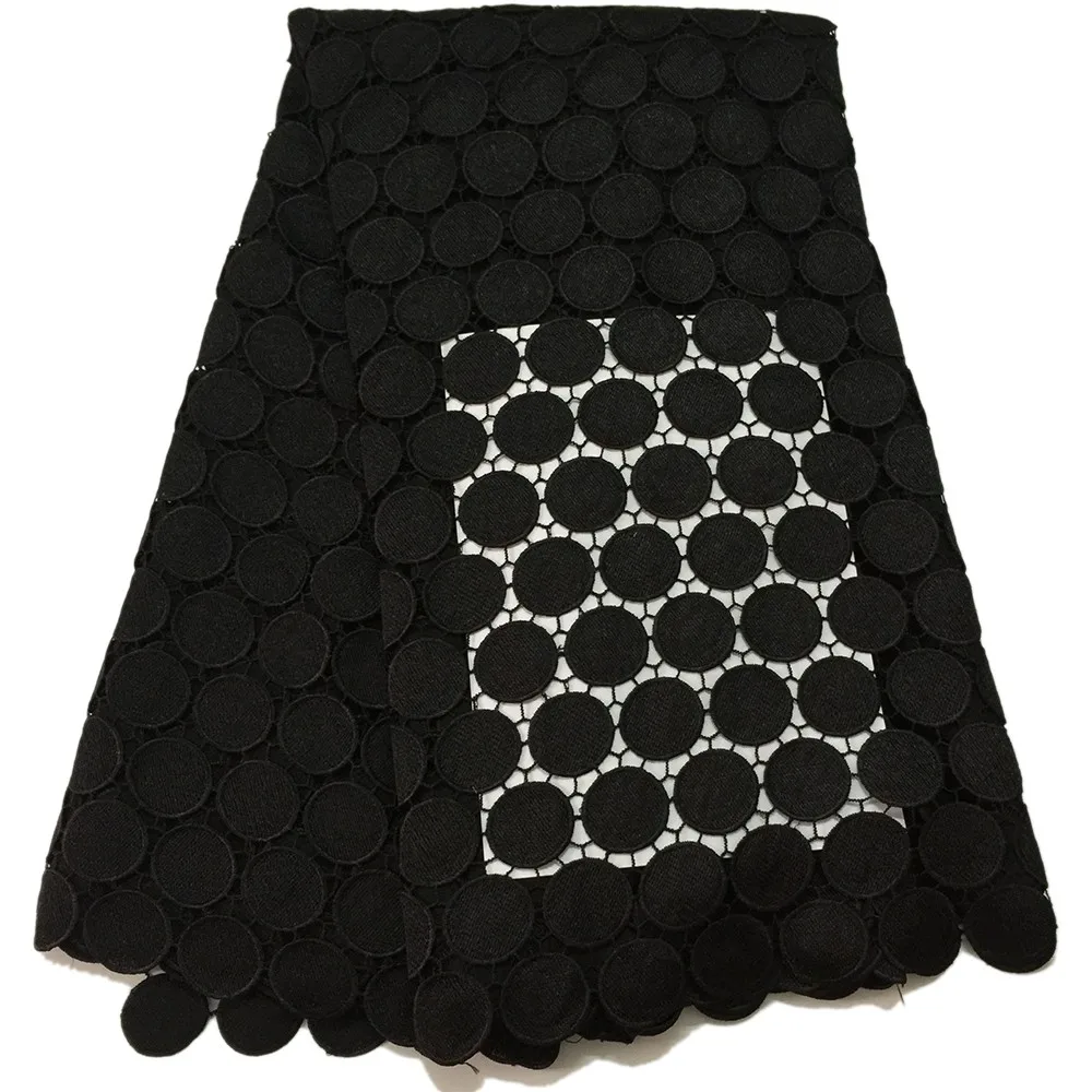 Африканский шнурок ткани Моды стиль вышитые гипюр кружева высокое качество