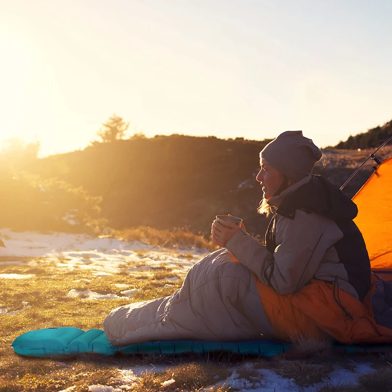 Naturehike открытый толчок надувной кемпинг мат палатка конверт водонепроницаемый