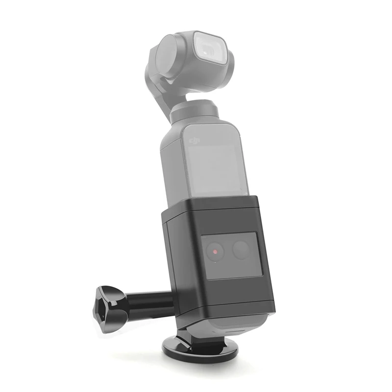 Серый Съемное крепление на присоске для Dji Osmo Карманный кронштейн расширения с рюкзаком Зажим Штатив Держатель для Dji Osmo карманные аксессуары - Цвет: Серый