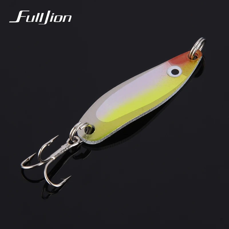 Fulljion 1 шт. рыболовные приманки воблеры ручной Спиннер ложка искусственные