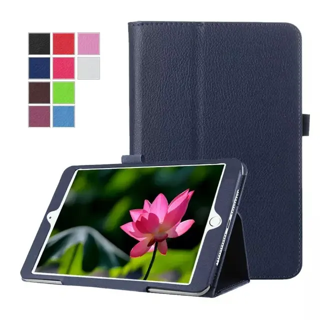 Simple Design Litchi Grain PU Leather Case Cover For iPad Mini 4 Mini4 Tablet PC Smart Cover+Stylus | Компьютеры и офис