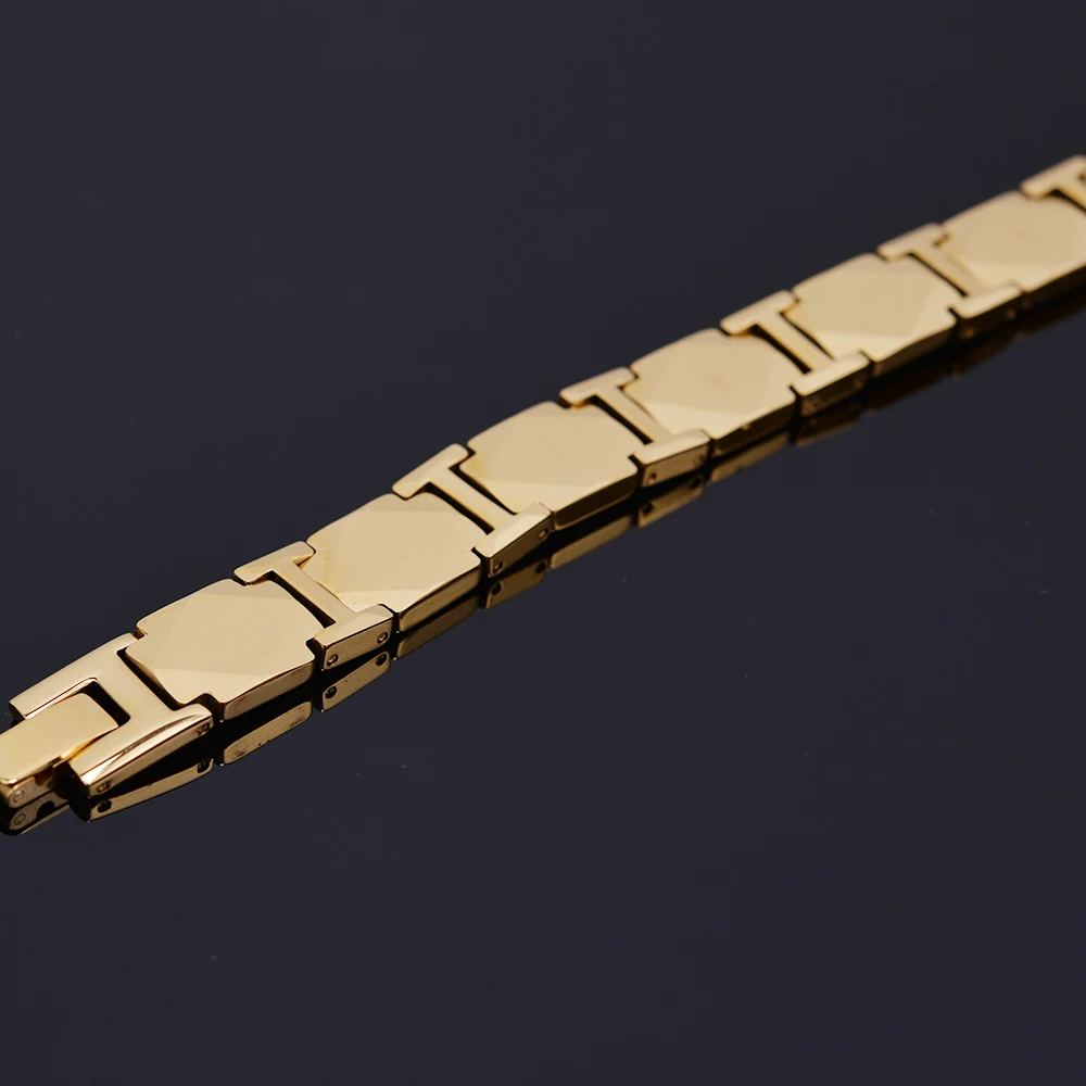 Браслет из вольфрамовой стали для женщин и мужчин роскошное магнитное Ювелирное