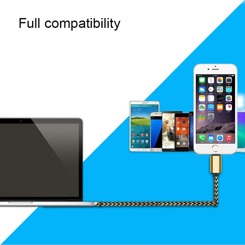 2019 ABAY 1 м данных USB зарядное устройство зарядный кабель для iPhone 6 S 7 8 Plus X 10 XR XS MAX