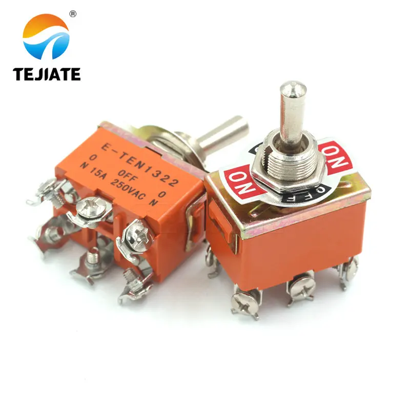 Микропереключатель E-TEN1322 рычажный переключатель 6 pin head 3 класс переключатель двухполюсный двойной переключатель блока питания