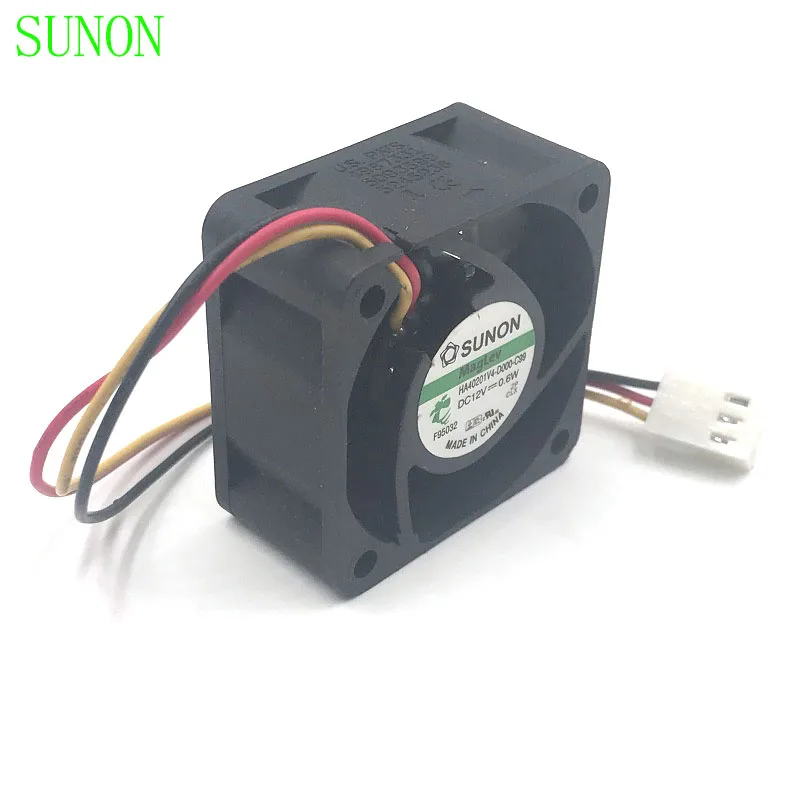 Осевой бесшумный охлаждающий вентилятор 10 шт./лот для Sunon HA40201V4-D000-C99 4cm 4020 12V 0 6 W