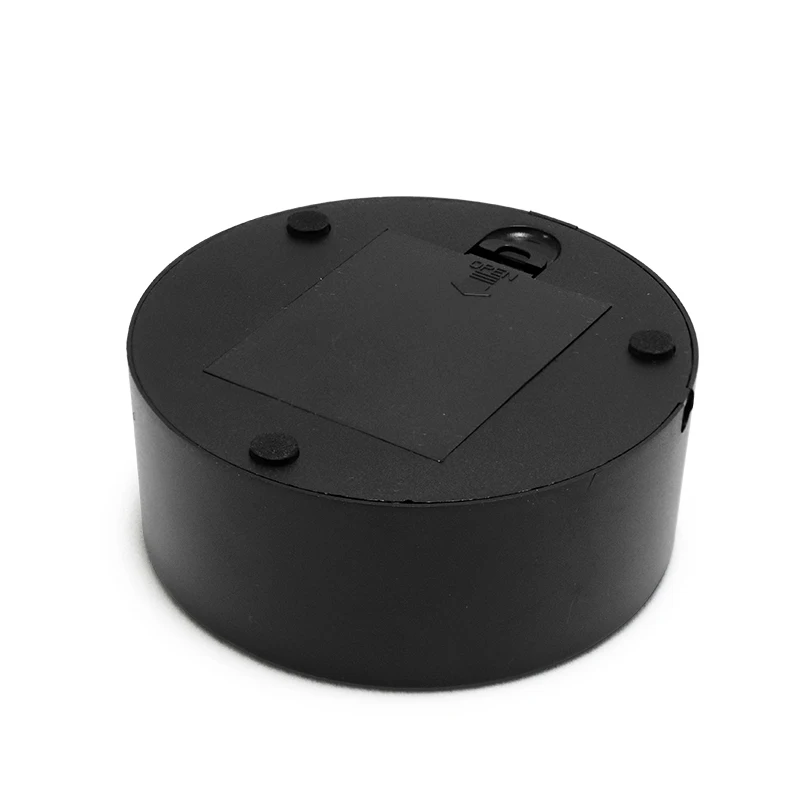 Хорошее качество L80mm слот ABS черный круглый 3d Светодиодная лампа акриловый