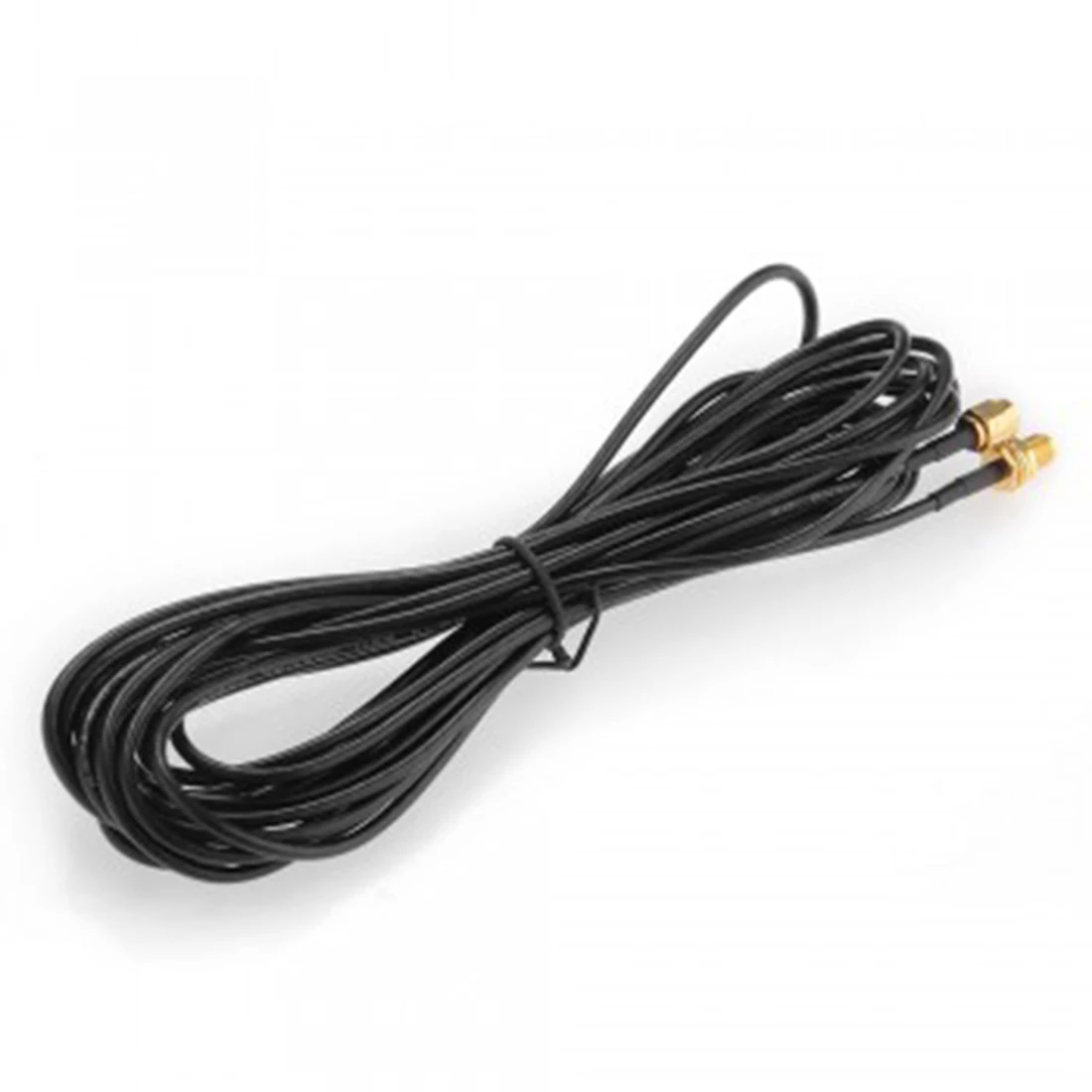 Высокое качество 6 м Стандартный RP-SMA мужчин и женщин MF Jack Wifi антенна свинцовый Удлинительный кабель жила провод позолоченный для Wi-Fi роутер черный