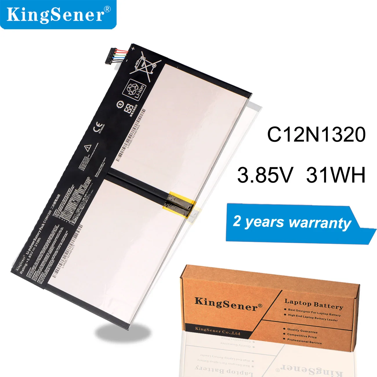 KingSener C12N1320 Новая батарея для ASUS Transformer Book T100 T100T T100TA T100TA-C1 Series 3,85 V 31WH