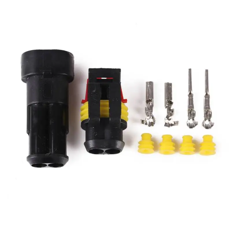 

5 компл./упак. 1P 2P 3P 4P 5P 6P автомобильный разъем, водонепроницаемый адаптер для салона автомобиля без кабеля