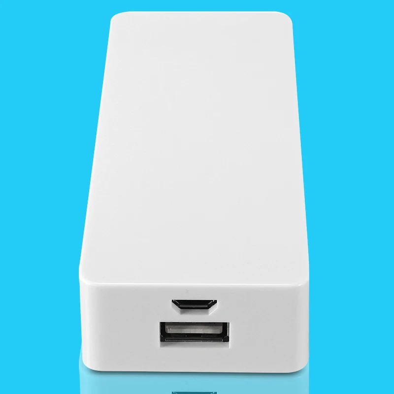Универсальный Белый Портативный 3x18650 Двойной USB внешний аккумулятор коробка зарядное устройство чехол DIY Kit для всех мобильных телефонов MP3