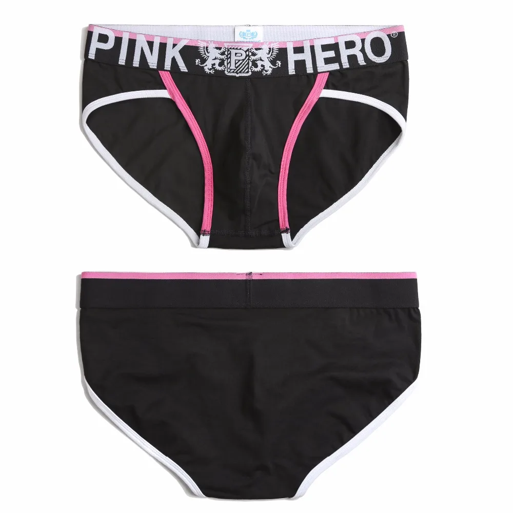 Классные! Новый дизайн pink Heroes высокое качество Для мужчин сексуальные трусы