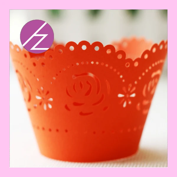 50 шт./лот Бесплатная доставка Золотая желтая винтажная розовая лазерная резка