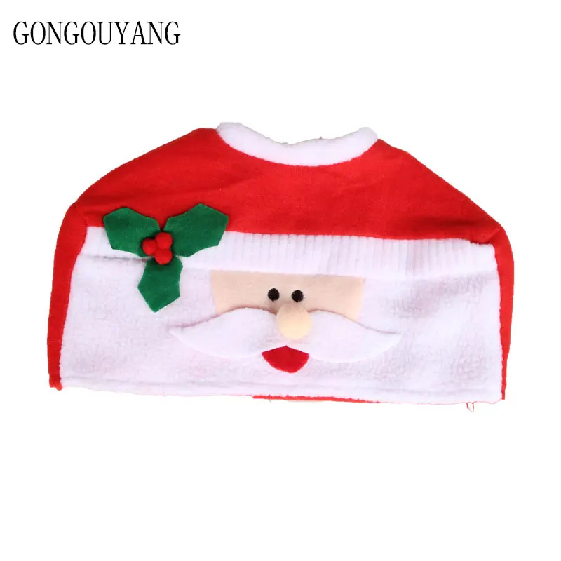 Веселая яркая обложка украшение для дома в виде Санта-Клауса рождественского