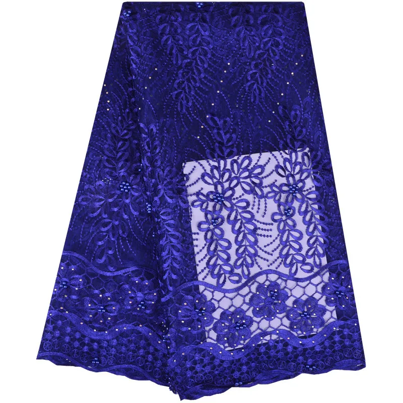

High Quality French African lace Fabric With Stones Embroidery Wine Color Swiss Lace Fabric For Nigerian Lace Wedding 1230
