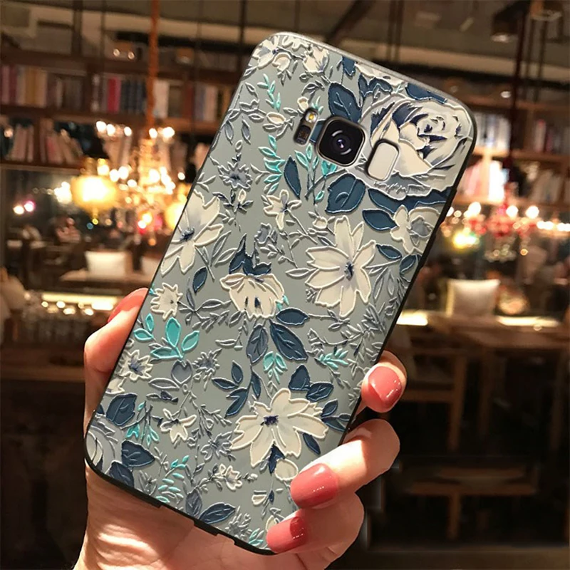huidihua 3D с тиснением и изображением ТПУ для samsung Galaxy S10 плюс M20 M30 M10 J5 S10e J8 J6 J4 Plus J7 Prime Neo J3 Примечание 8 чехол - Цвет: huidihua