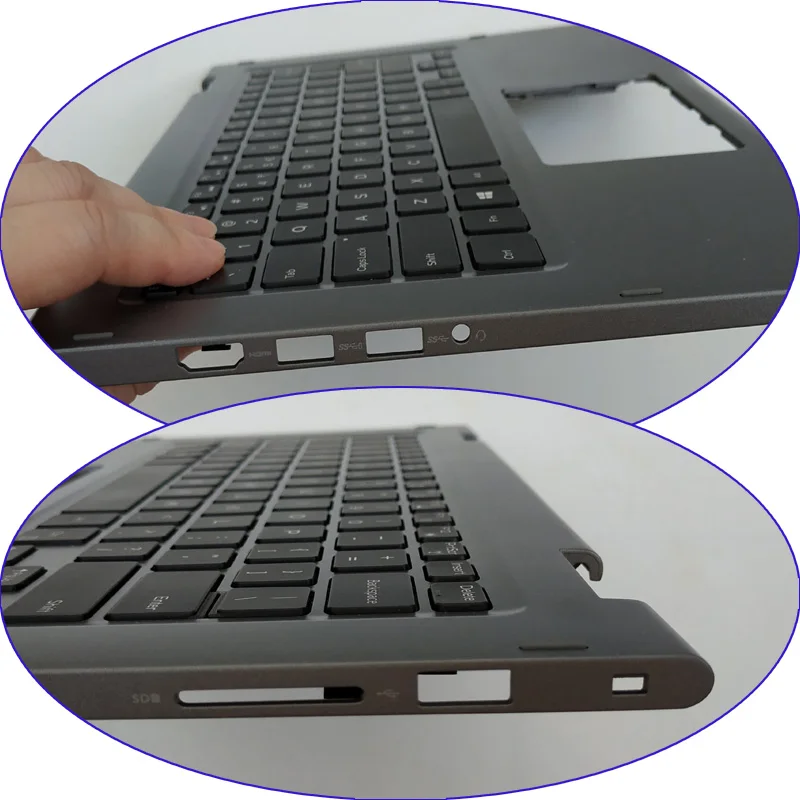 Free Shipping!!! 1PC New Laptop Cover Shell C Palmrest For Dell Inspiron 13MF 5379 P69G 5368 5378 | Компьютеры и офис