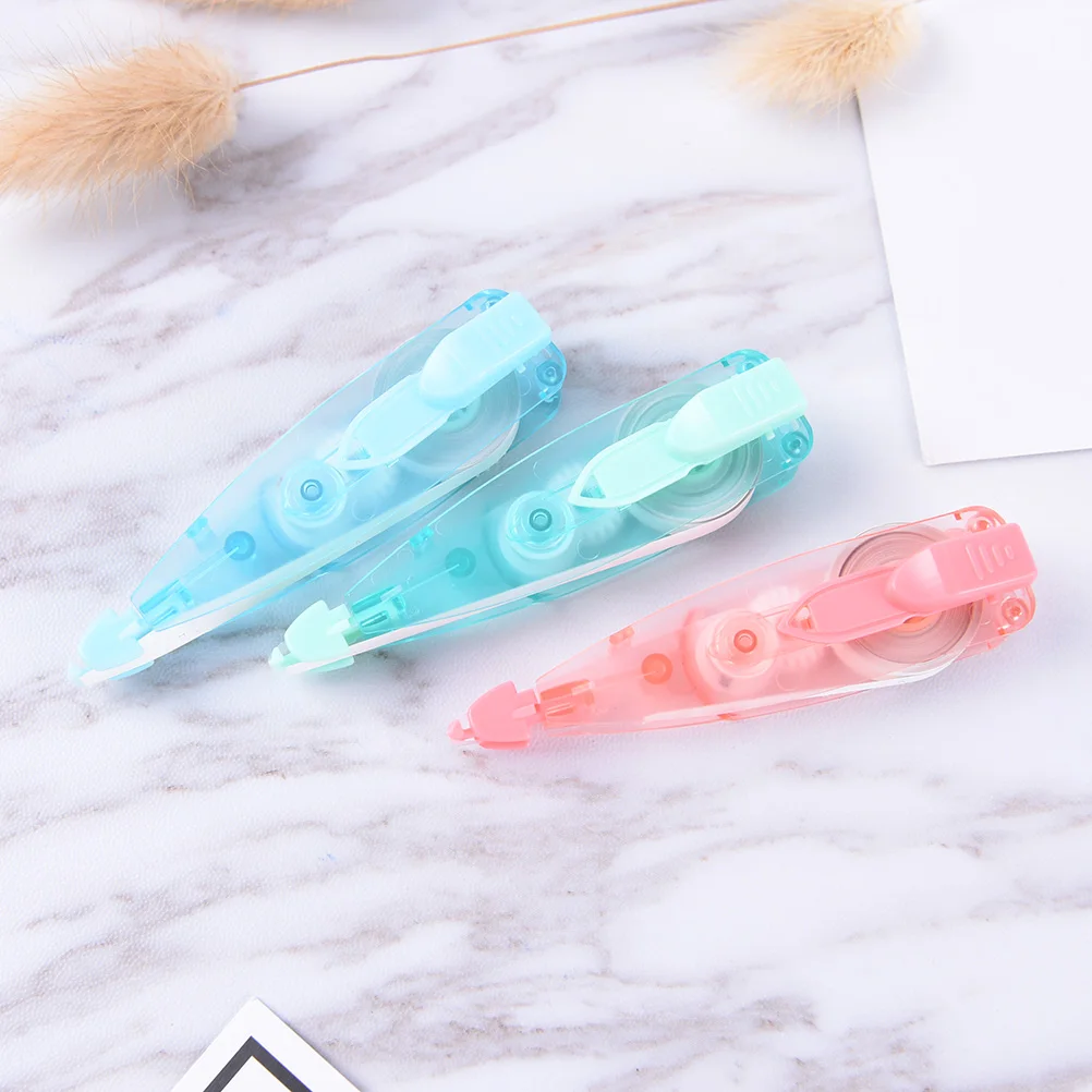 1 шт. прозрачная Корректирующая лента DecorativeCorrection Fluid student colorful Kawaii Korea