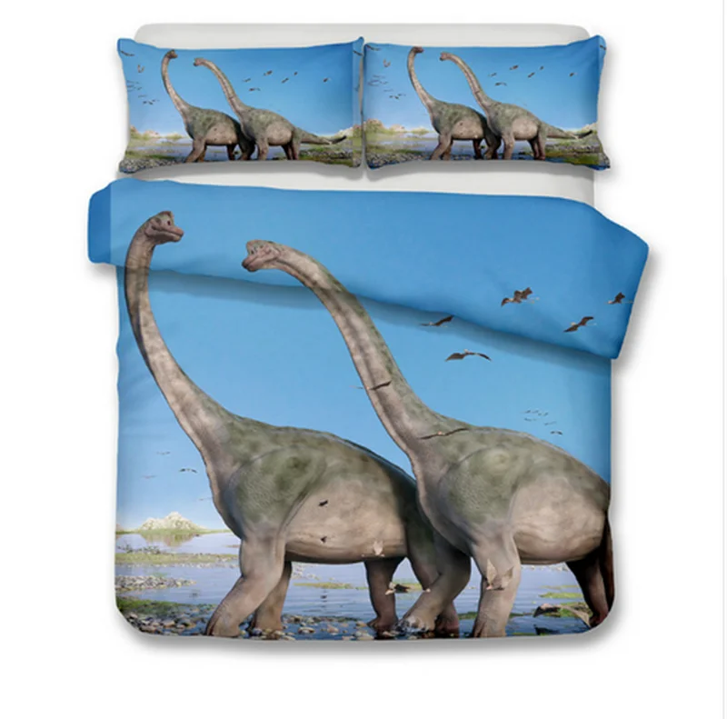 Мальчика любимый домашний текстиль мульти CountryJurassic мир динозавров Постельное