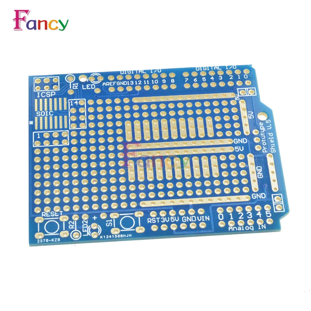 Печатная плата rototype для Arduino UNO R3 экран искусственное волокно 2 мм 54 шаг сделай сам