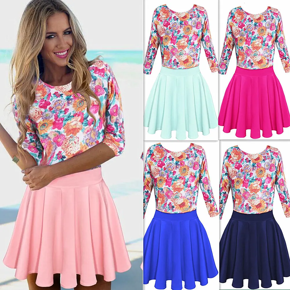 ZLUX Новое весеннее платье с длинными рукавами продажи цифровой принтом для