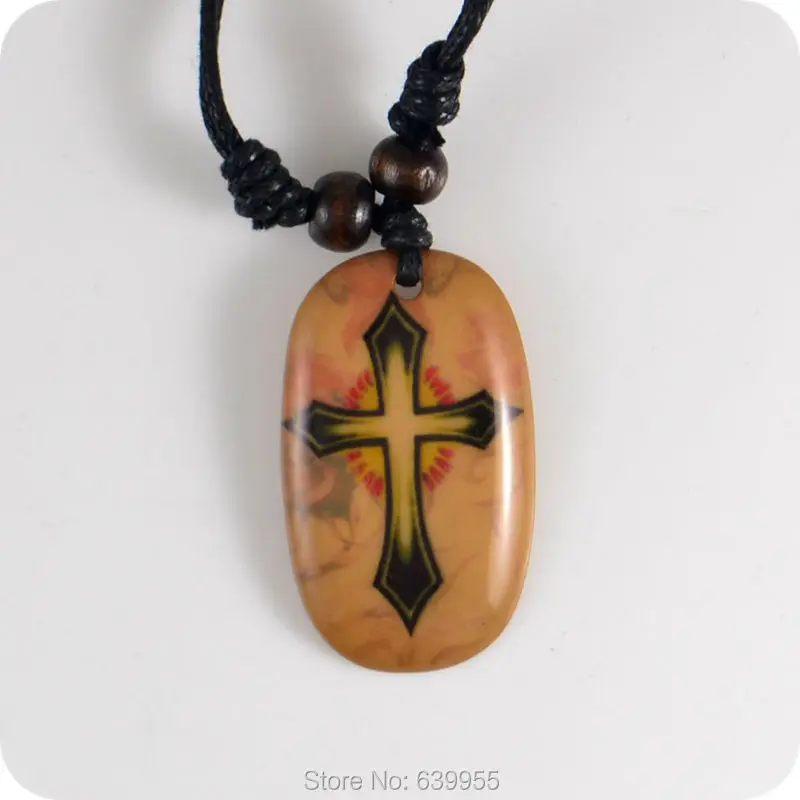 03 Cross resin амулет подвеска Lucky Gift племенная Мода Jewelry|jewelry display necklace|jewelry elasticnecklace