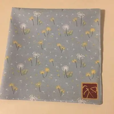 Женский, мужской, Детский носовой платок furoshiki хлопок /с принтом 35 см/много использования - Цвет: 48