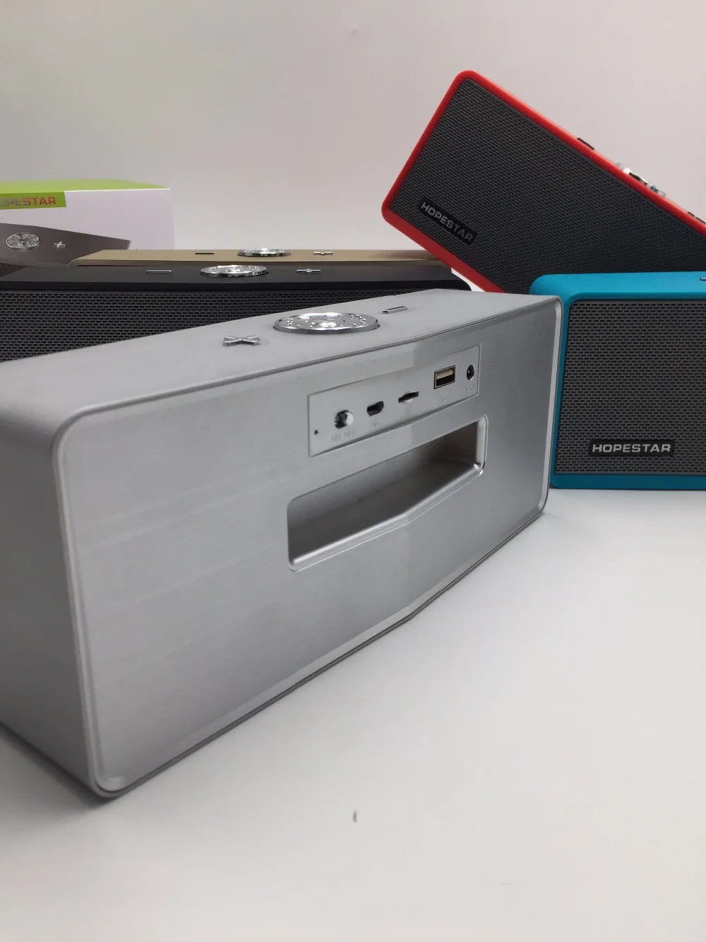 HOPESTAR H6Plus портативный Bluetooth динамик беспроводной Саундбар двойной бас стерео Поддержка Box музыка сабвуфер компьютер динамик s