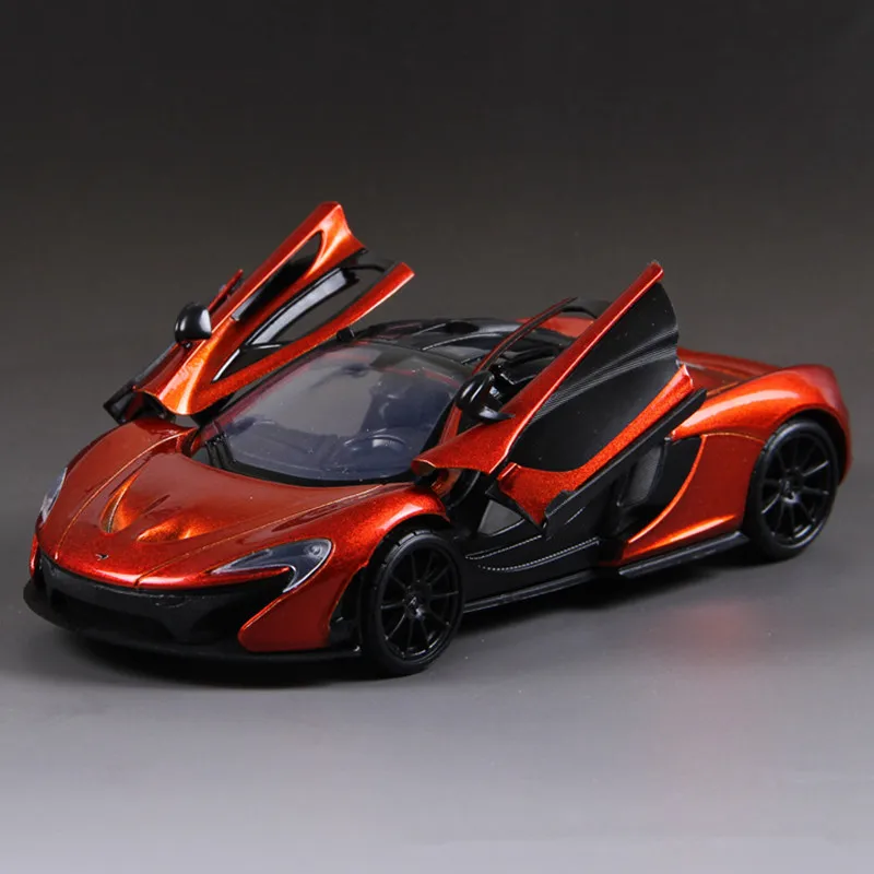 Модели легкосплавных автомобилей 1:24 спортивный автомобиль McLarenP1 с высокой
