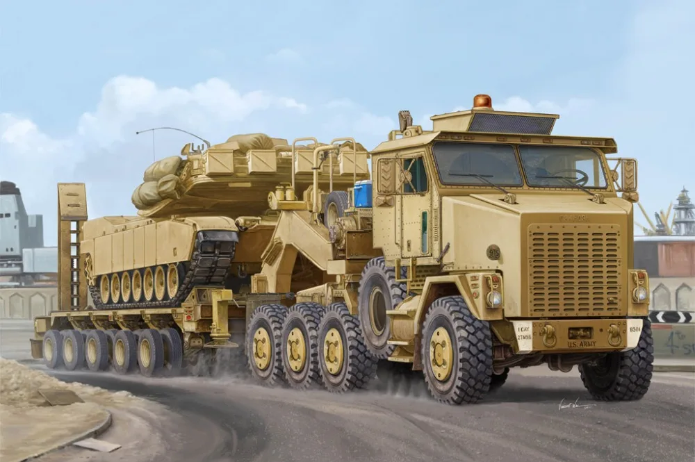 HOBBYBOSS 85502 1/35 весы M1070 грузовик трактор и M1000 тяжелое оборудование транспортер