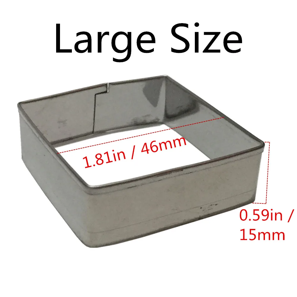 Форма для выпечки квадратной формы 3 шт./компл. | Дом и сад