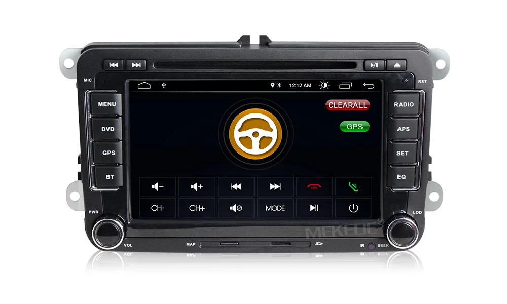 Автомобильный dvd MEKEDE android 9,0 для vw passat b5 b6 golf 4 5 tiguan polo skoda octavia rapid автомобильный Радио мультимедийный плеер