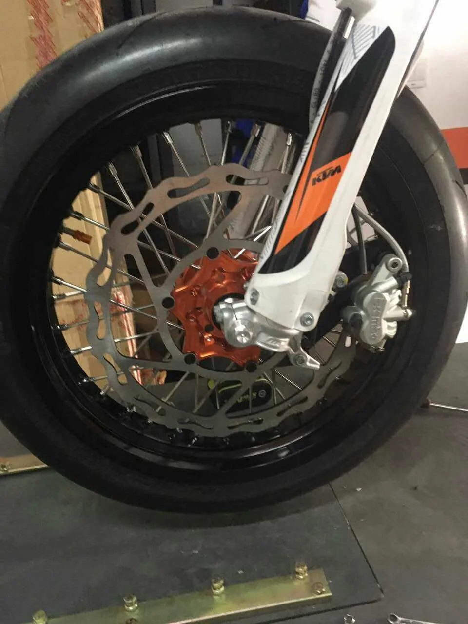 BIKINGBOY для KTM SX 125 150 250 SX-F/XC-F 250 350 450 XC 250 300 EXC-F 350 1" 21" одна Передняя втулка диска колеса комплект