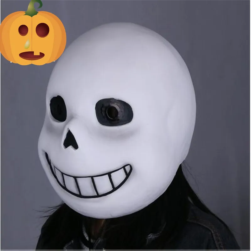 Топ Класс игры Undertale маска жесткий латекс Косплэй без папируса шлем для