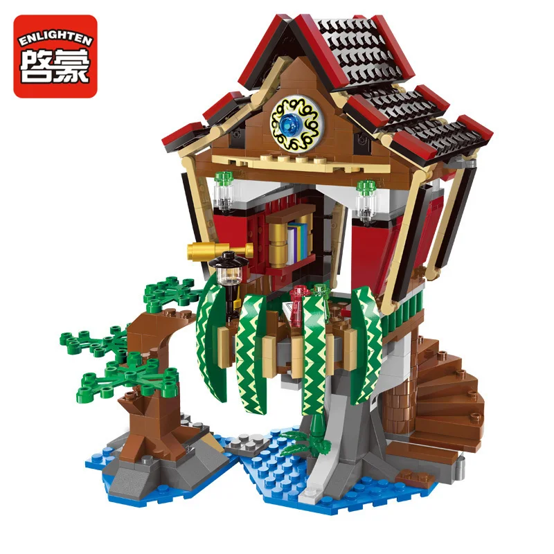 Просветите 1309 легендарные Пираты над водой село свободный дух сферах Building Block
