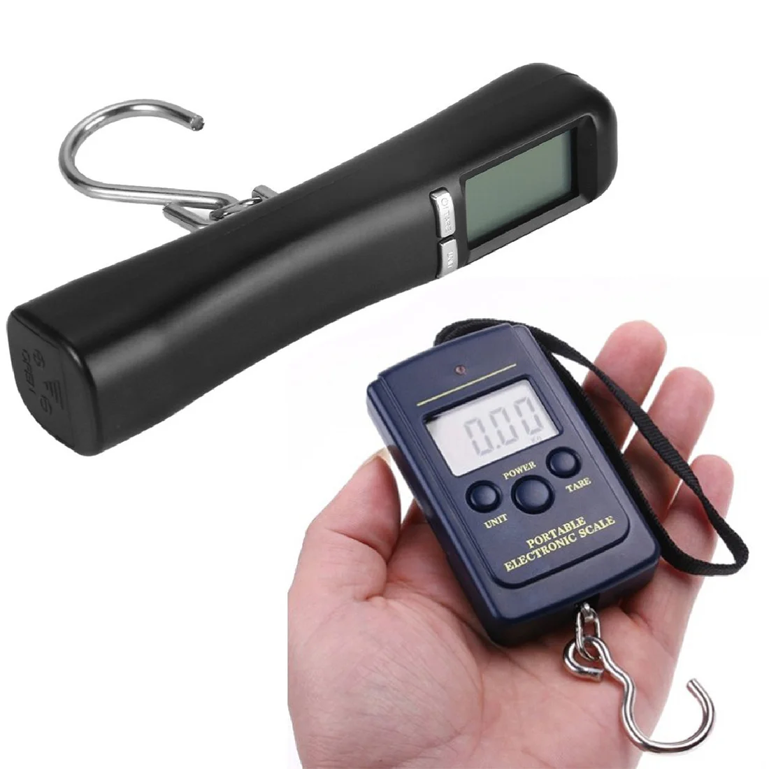 

40Kg/10g Hook Fishing Scale LCD Digital Weighing For Travel Luggage Baggage Suitcase Bag Weight Electronic Hanging Balance Fish