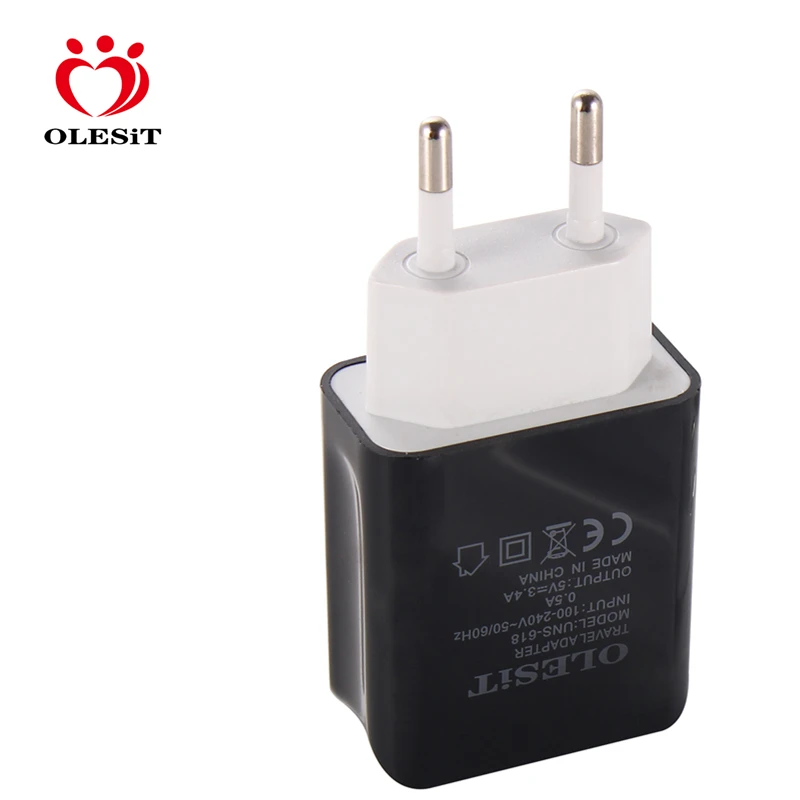 OLESiT Universal 5V 2.4A Dual USB Charger Adapter Wall Portable EU US Plug Mobile Phone for iPhone Samsung Xiaomi Tablet | Мобильные