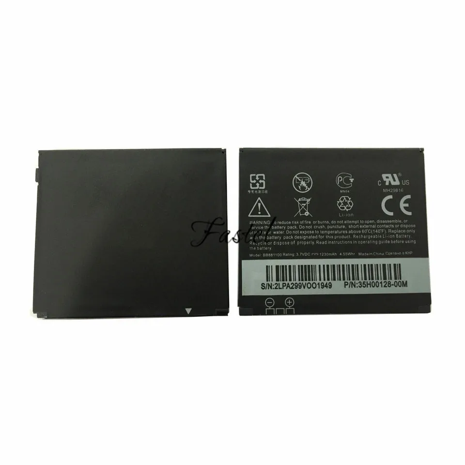 Новый литий-ионный аккумулятор HKFASTEL BB81100 для HTC T8585 T8588 TOUCH HD2 LEO T9193 Leo 100 1230 мач