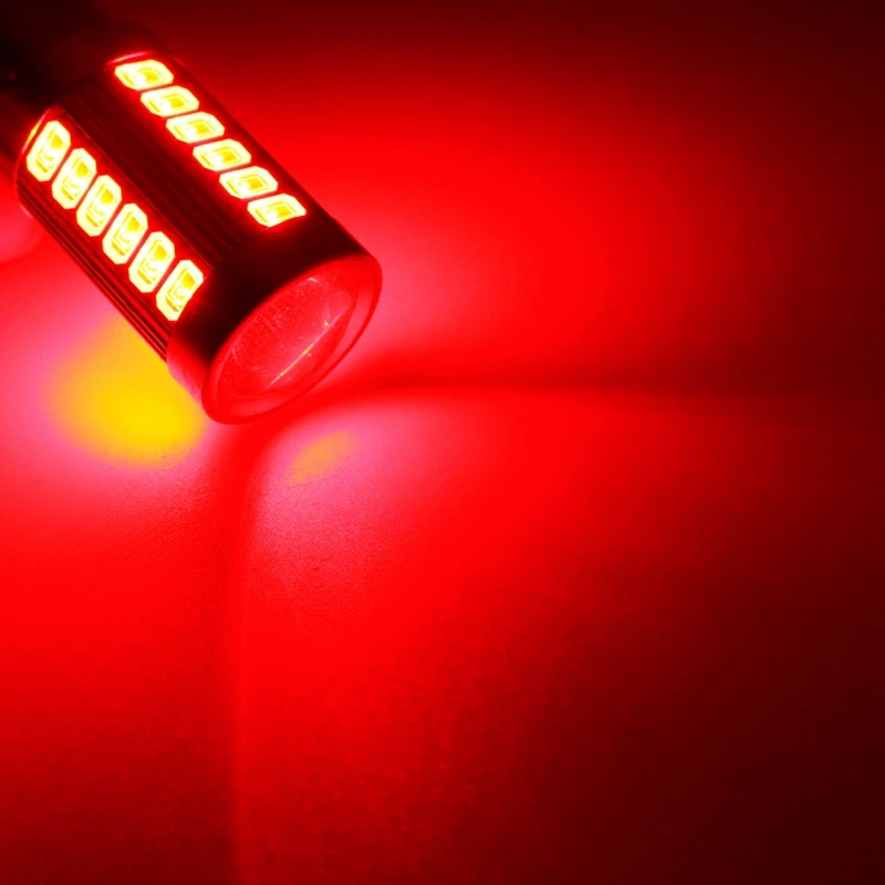 YaaGoo 33SMD красная H16 5202 5201 светодиодный ная лампа для автомобиля грузовика