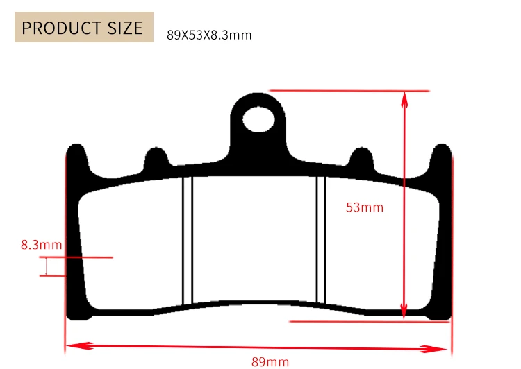 Motorcycle Front Brake Pads For SUZUKI GSXR 750 WR/WS 1000 K1/K2 1100 WP/WR/WS/WT GS1200 SSK1/ZK1 GSF1200 GSX1300 1400 VZ1600 #a |