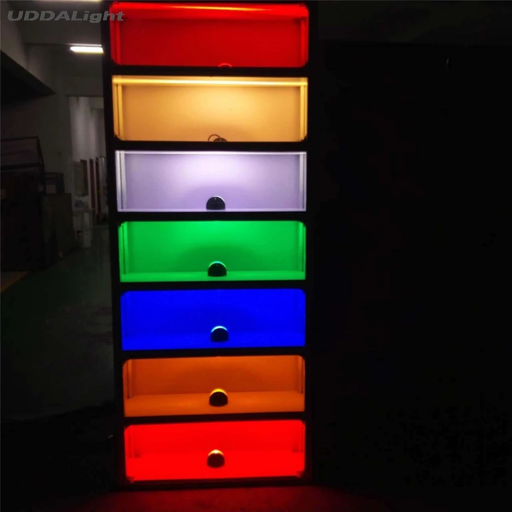 CREE led наружный Настенный декор 10 Вт светодиодный оконный светильник rgb цвет сменный светильник ip65