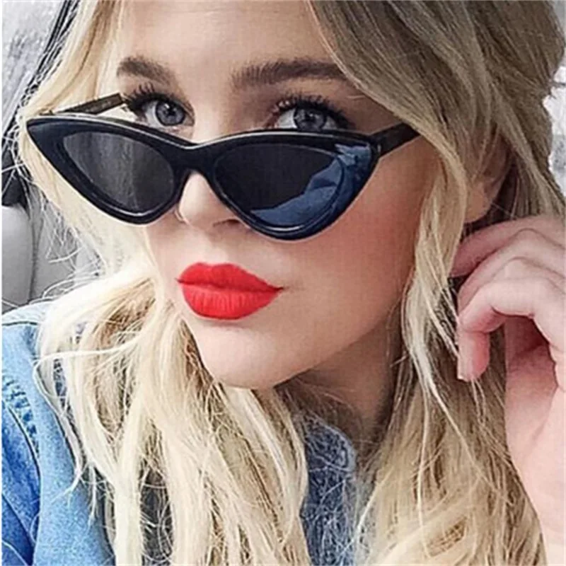 

Fashion Cat Eye Sunglasses Women Brand Designer Vintage Retro Sun glasses Female Fashion Cateyes Sunglass UV400 Shades